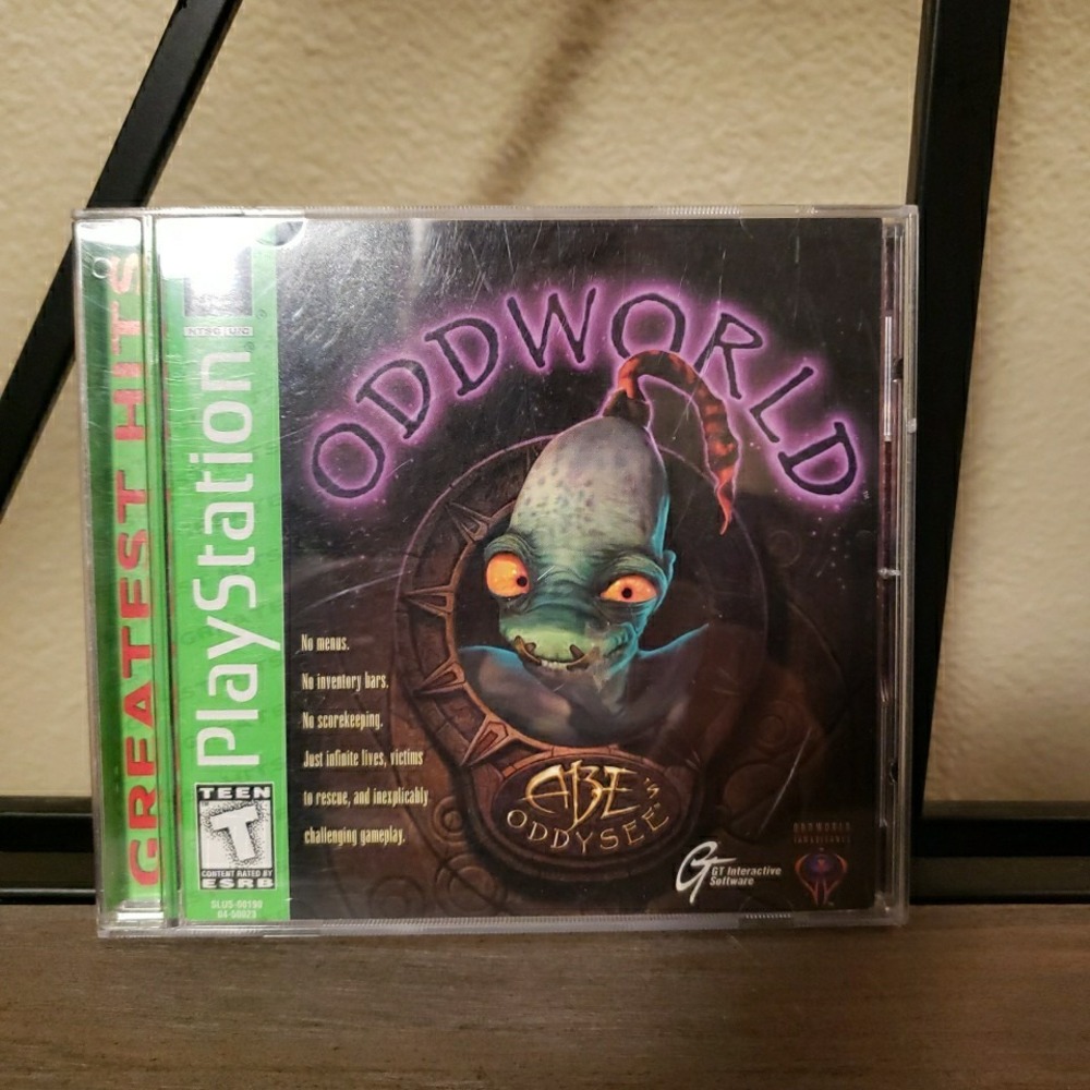 Oddworld: Abe's Oddysee (Sony PlayStation 1, 1997)‎